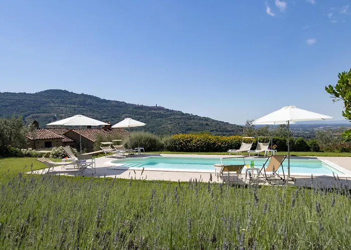 ファームステイ San Martino Agli Ulivi コルトーナ